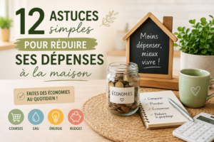 12 astuces pour réduire ses dépenses à la maison et faire des économies